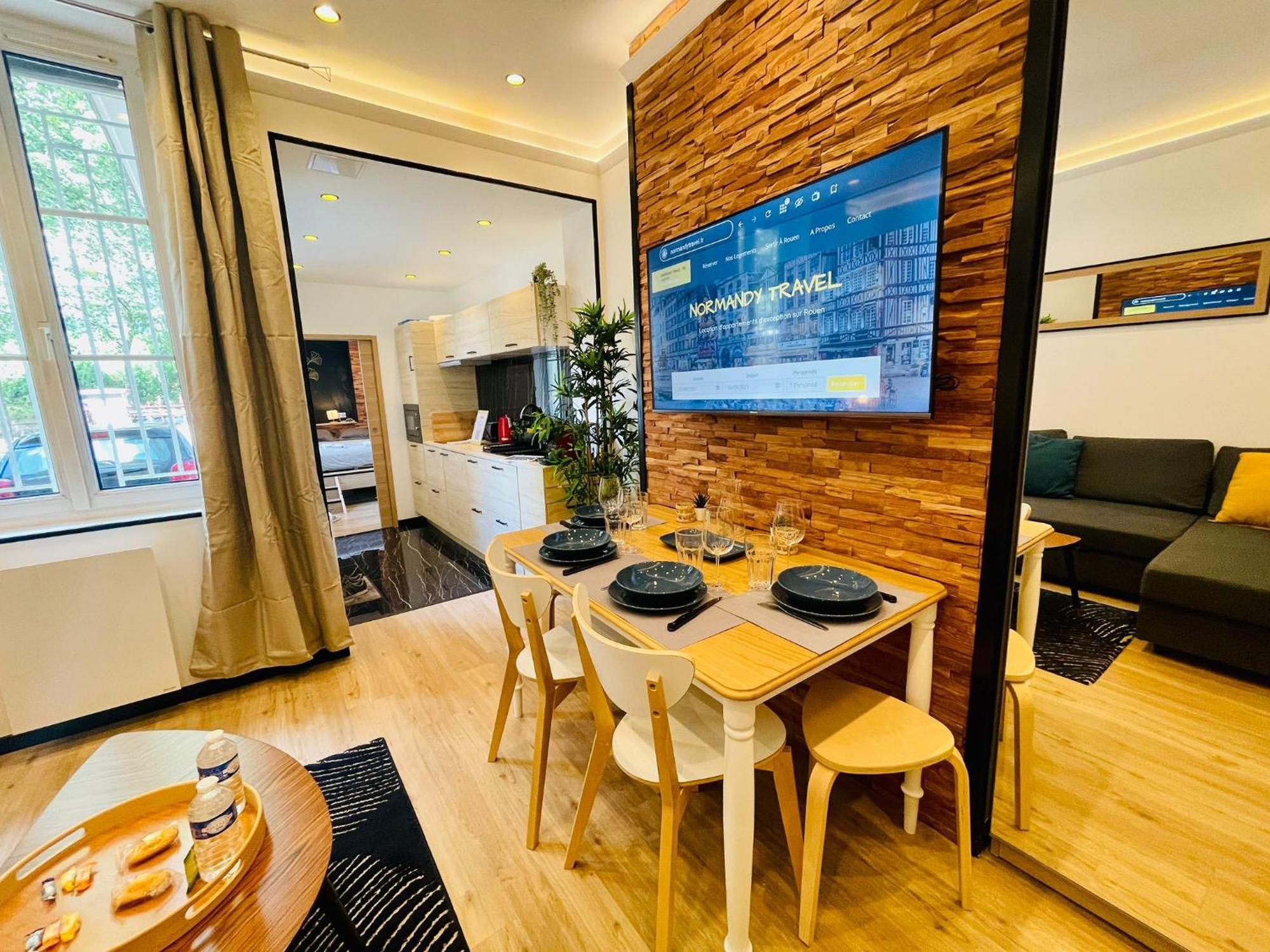 Normandytravel - Location D'Appartements D'Exception Sur Rouen Exterior foto